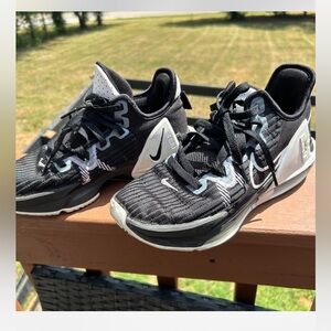 Black and White basketball/volleyball Sneakers